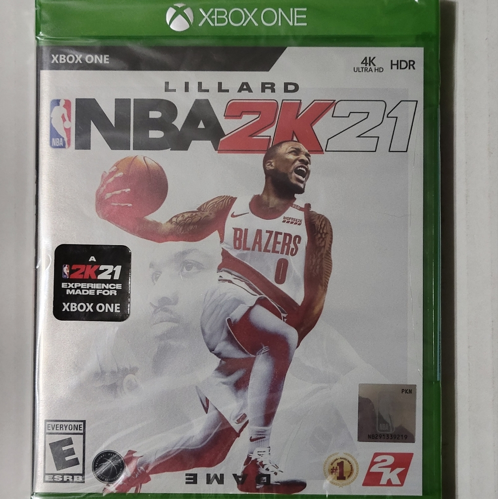 NBA 2K21 -- Standard Edition (Microsoft Xbox One) NEW! Sealed 2021 Game E 4K HDR